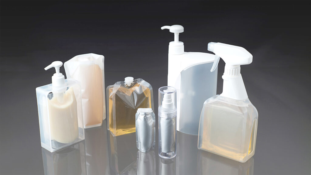 詰め替え作業の「不衛生・危ない・もったいない」を独自技術『クリーン・クリック・システム®』で解決。